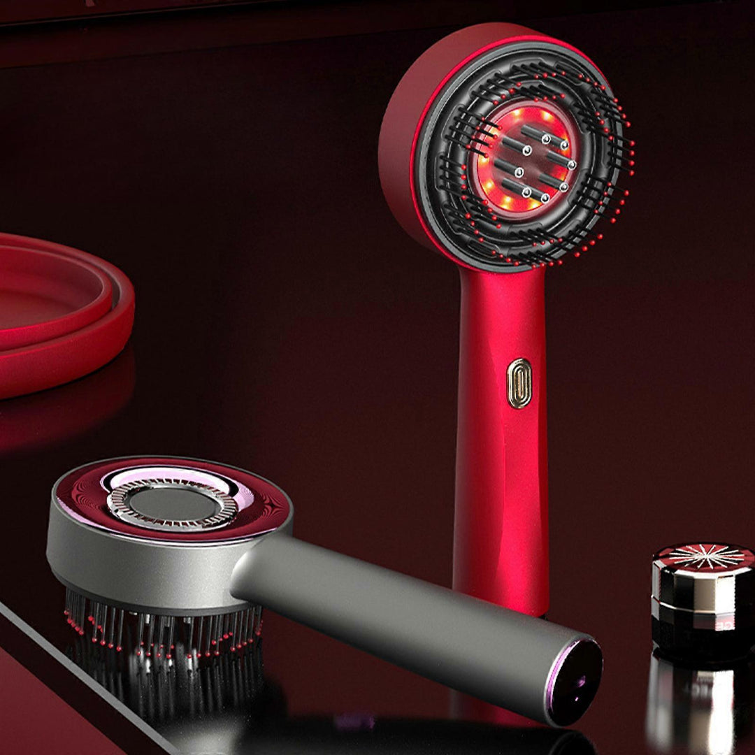 Electric Scalp Massage Comb Red Light