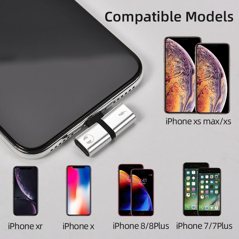 2-in-1 iPhone Audio & Charging Adapter