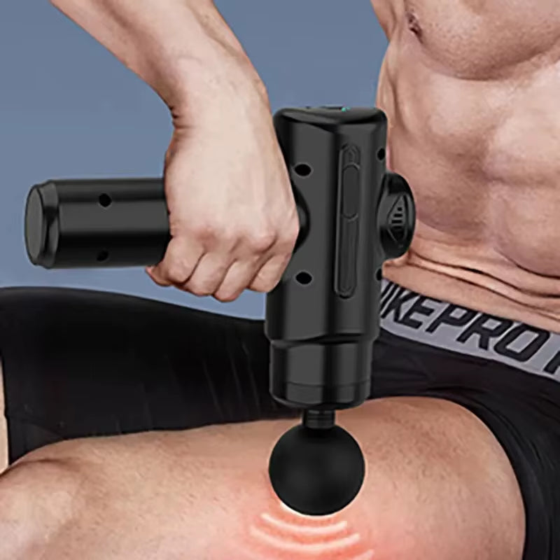 Deep tissue massage gun