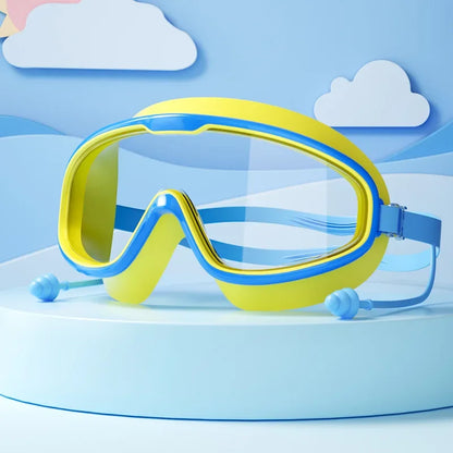 👉 Kids Anti-Fog Swimming Goggles – Wide View Waterproof Swim Goggles