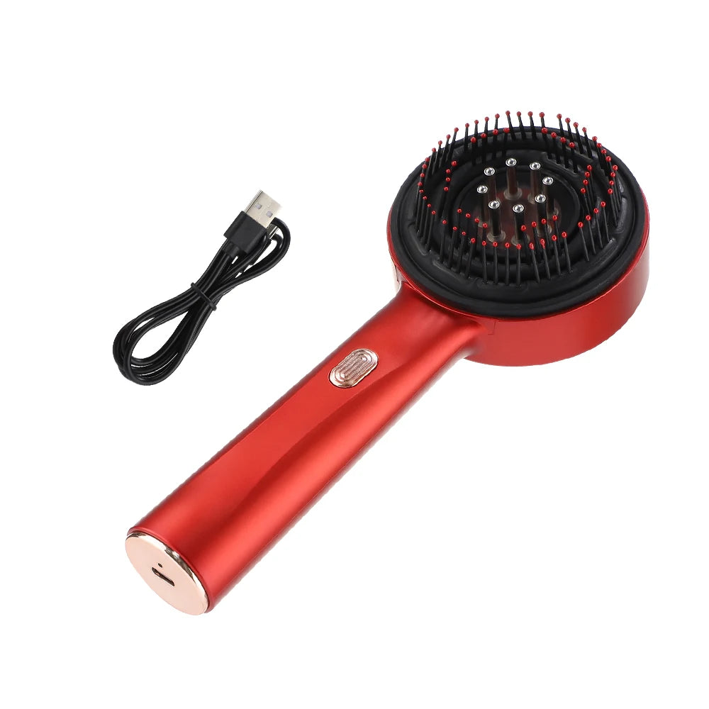 Electric Scalp Massage Comb Red Light