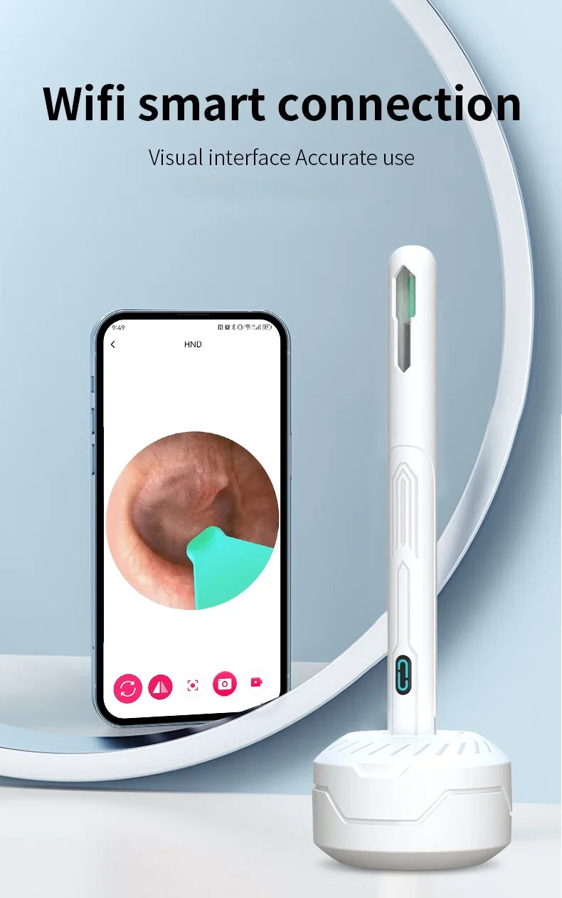 Pro Wireless Visual Ear Cleaner with HD Camera
