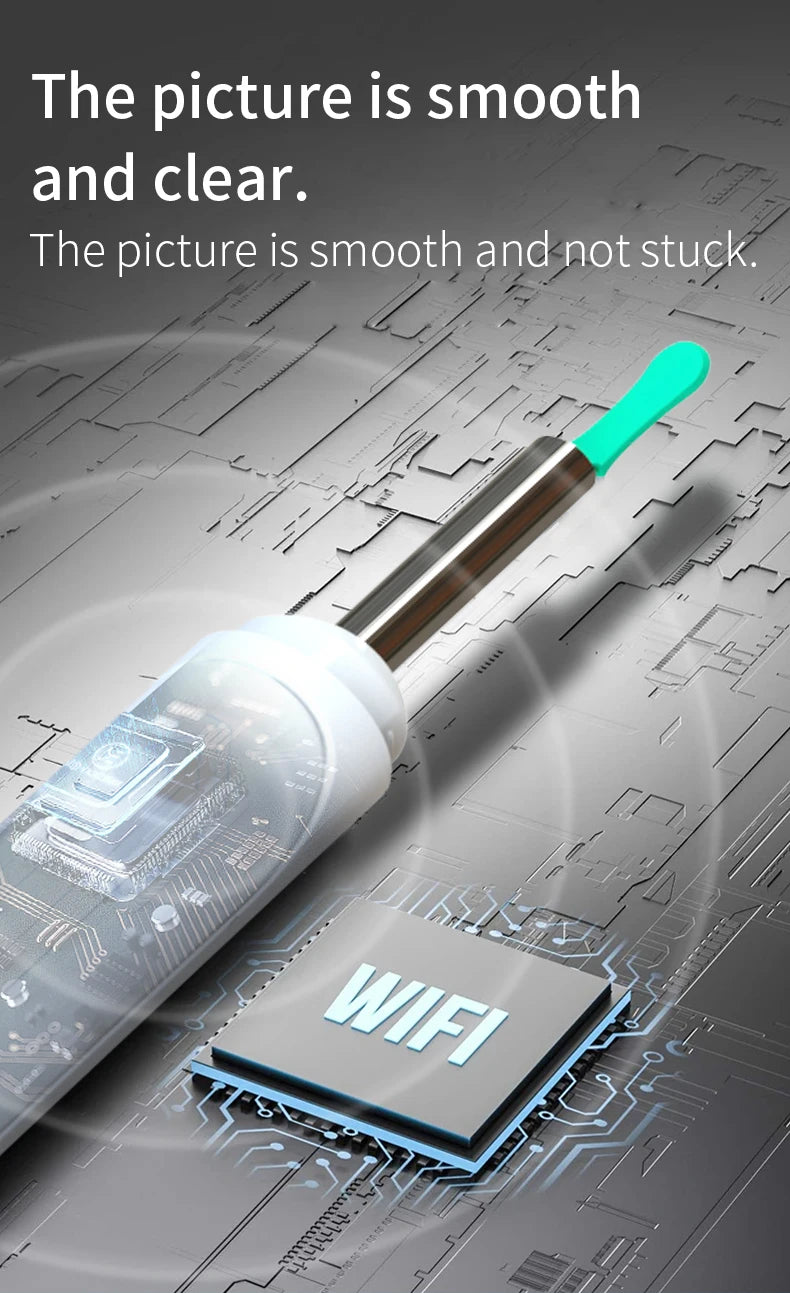 Pro Wireless Visual Ear Cleaner with HD Camera