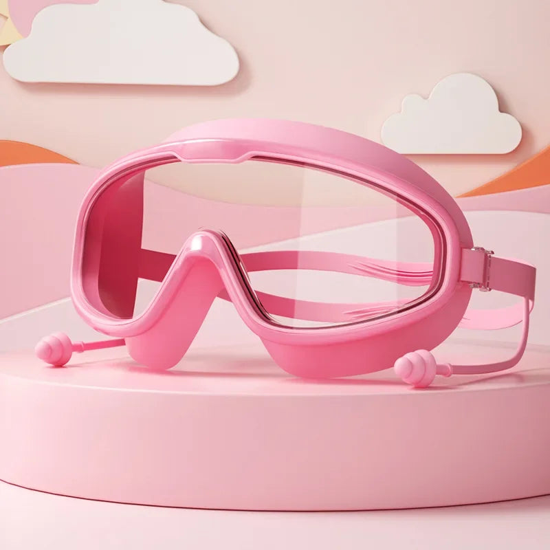 👉 Kids Anti-Fog Swimming Goggles – Wide View Waterproof Swim Goggles