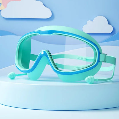 👉 Kids Anti-Fog Swimming Goggles – Wide View Waterproof Swim Goggles