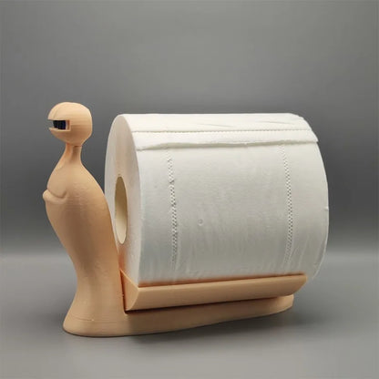 Animal Snail Toilet Paper Holder – Freestanding Bathroom Tissue Rack