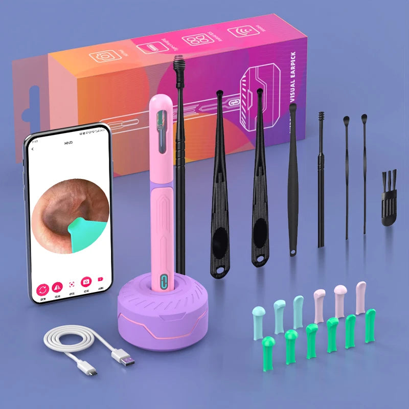 Pro Wireless Visual Ear Cleaner with HD Camera
