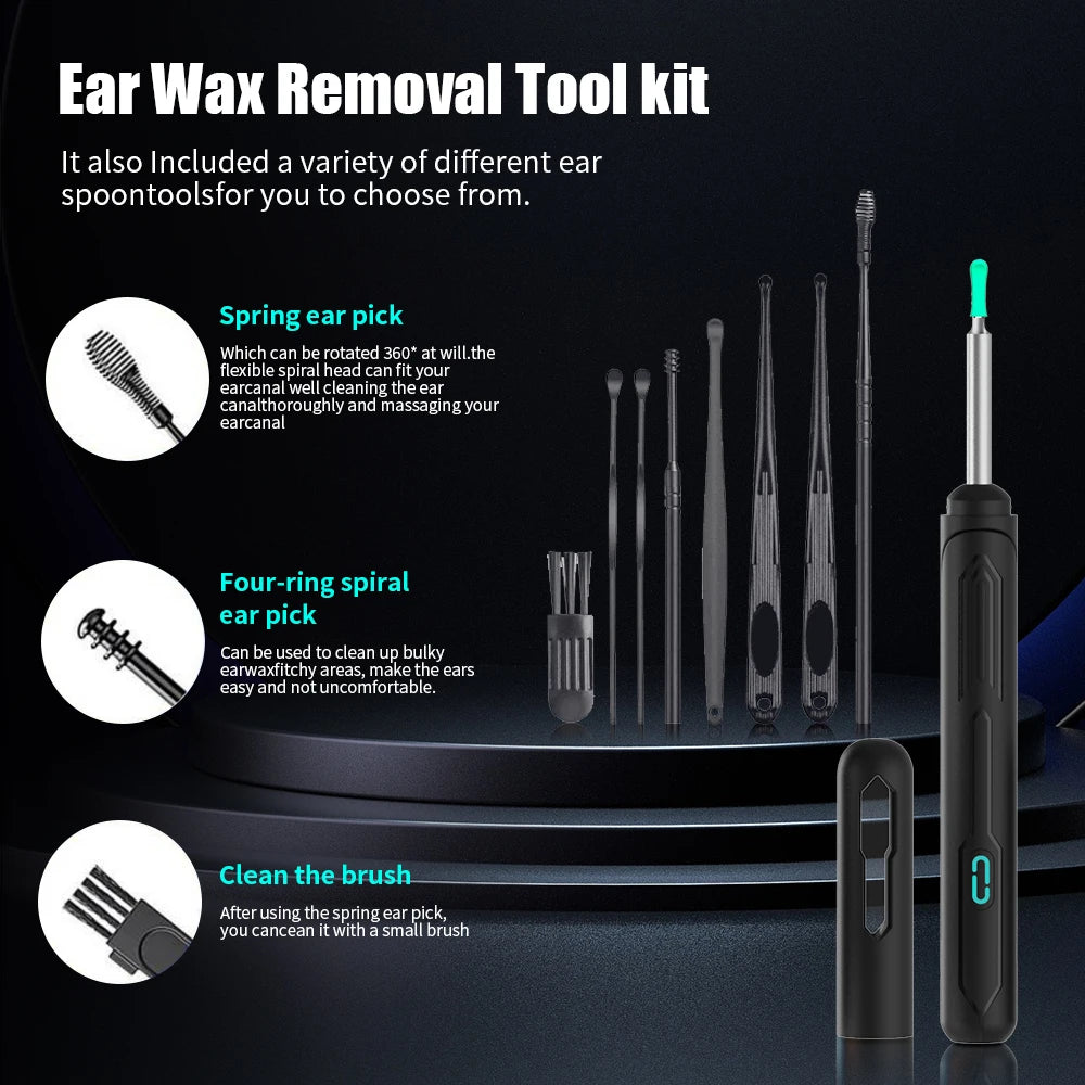 Pro Wireless Visual Ear Cleaner with HD Camera