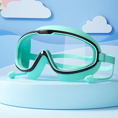 👉 Kids Anti-Fog Swimming Goggles – Wide View Waterproof Swim Goggles