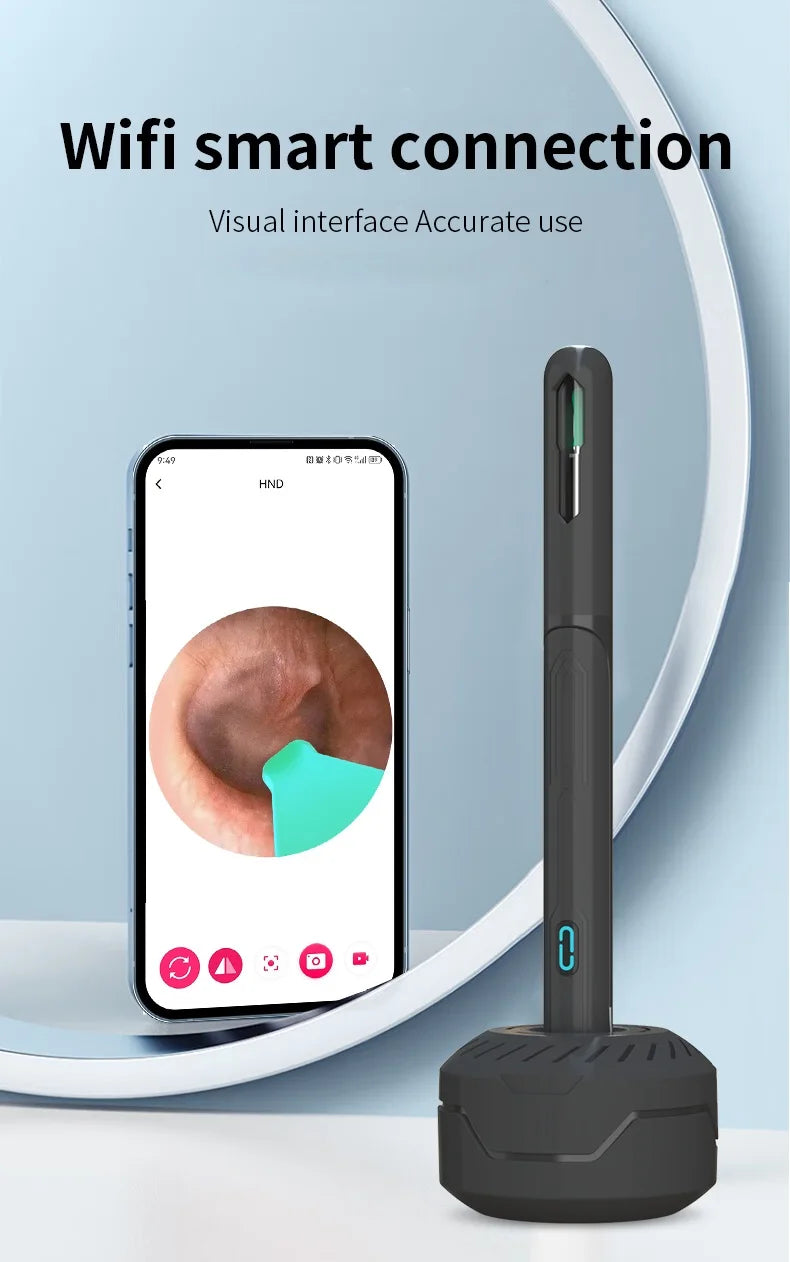 Pro Wireless Visual Ear Cleaner with HD Camera