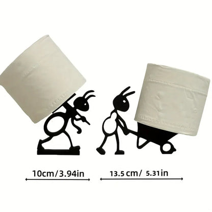 Minimalist Animal Tissue Holder – Bathroom Paper Roll Organizer