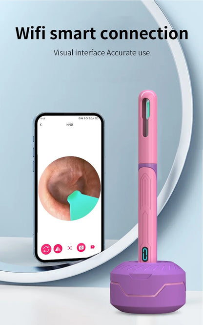 Pro Wireless Visual Ear Cleaner with HD Camera